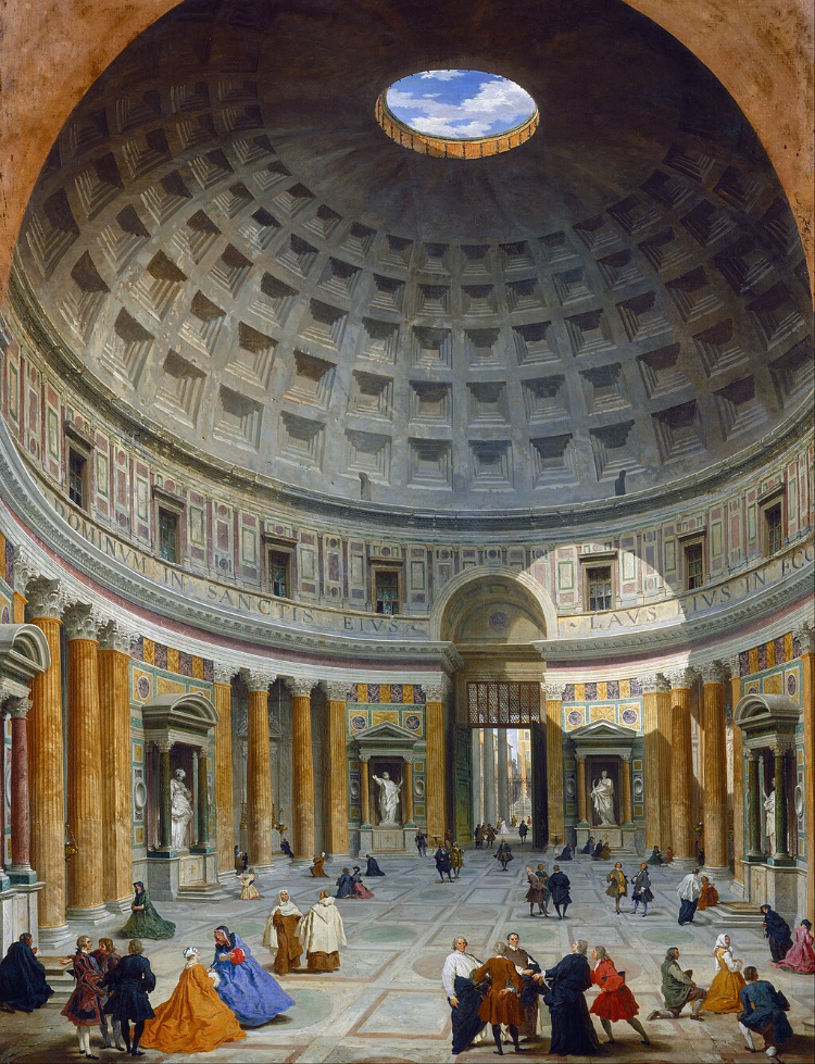 Interior of the Pantheon Pantheon Interior